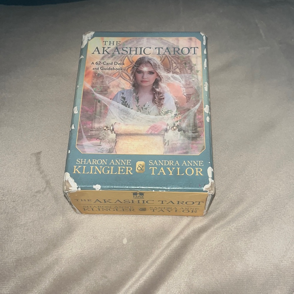 Akashic Tarot 62 Card Deck and Guidebook